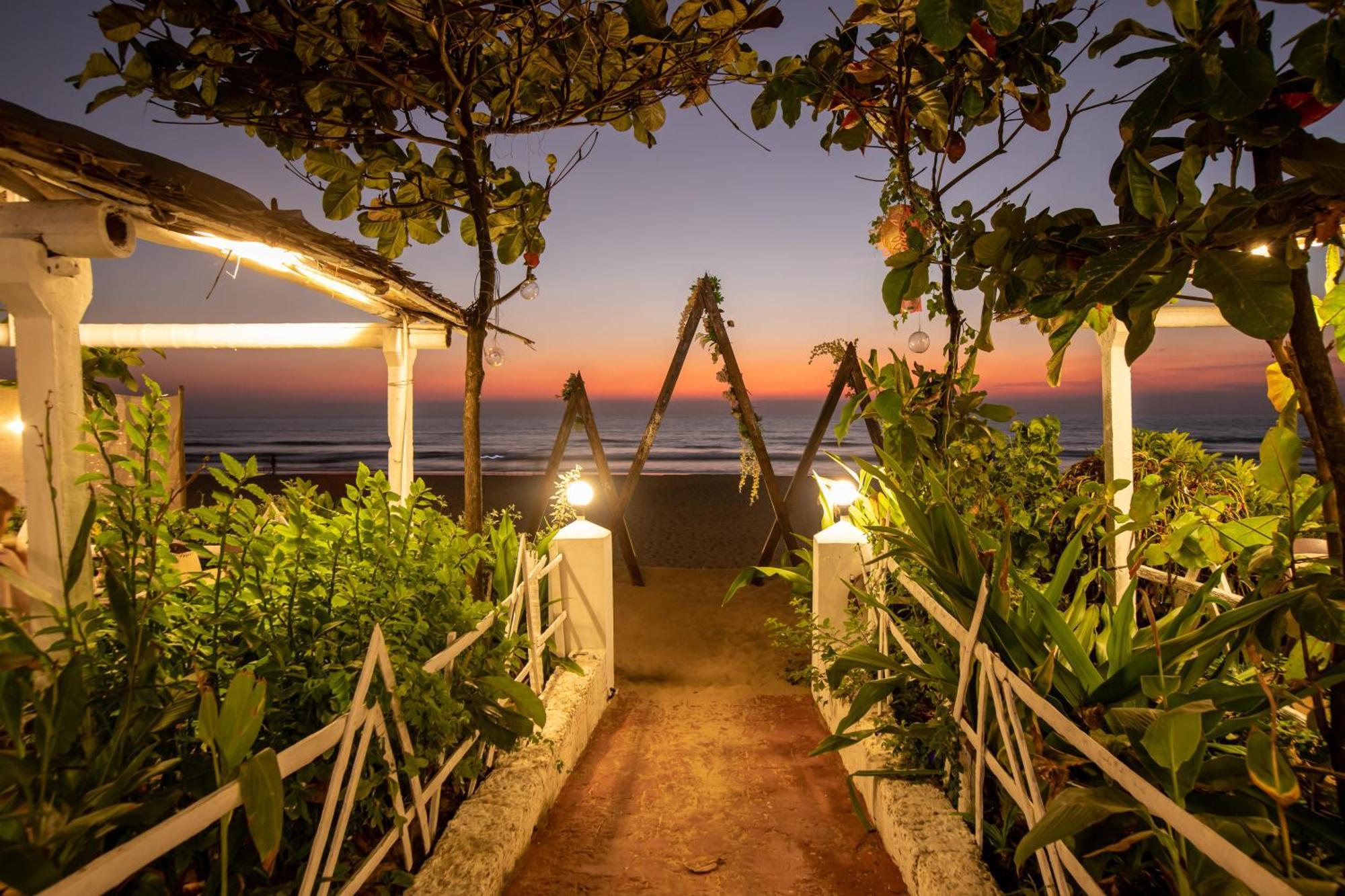 Sunset Cafe Beach Stay Gokarna  Kültér fotó